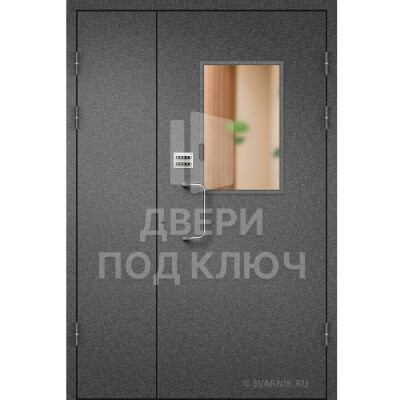 Подъездная дверь со стеклом ДПК-13753